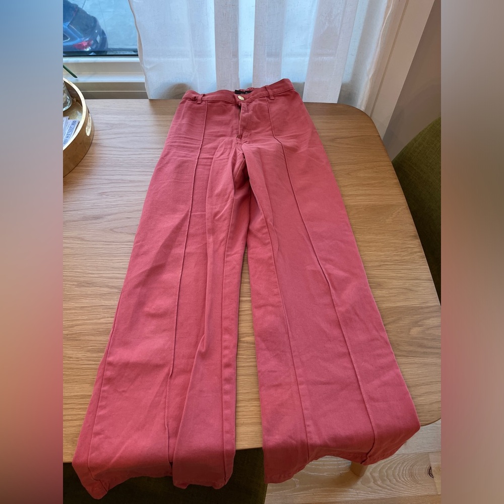 Western Pants - Pink - XS